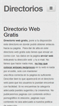 Mobile Screenshot of directorio.comprarun.es